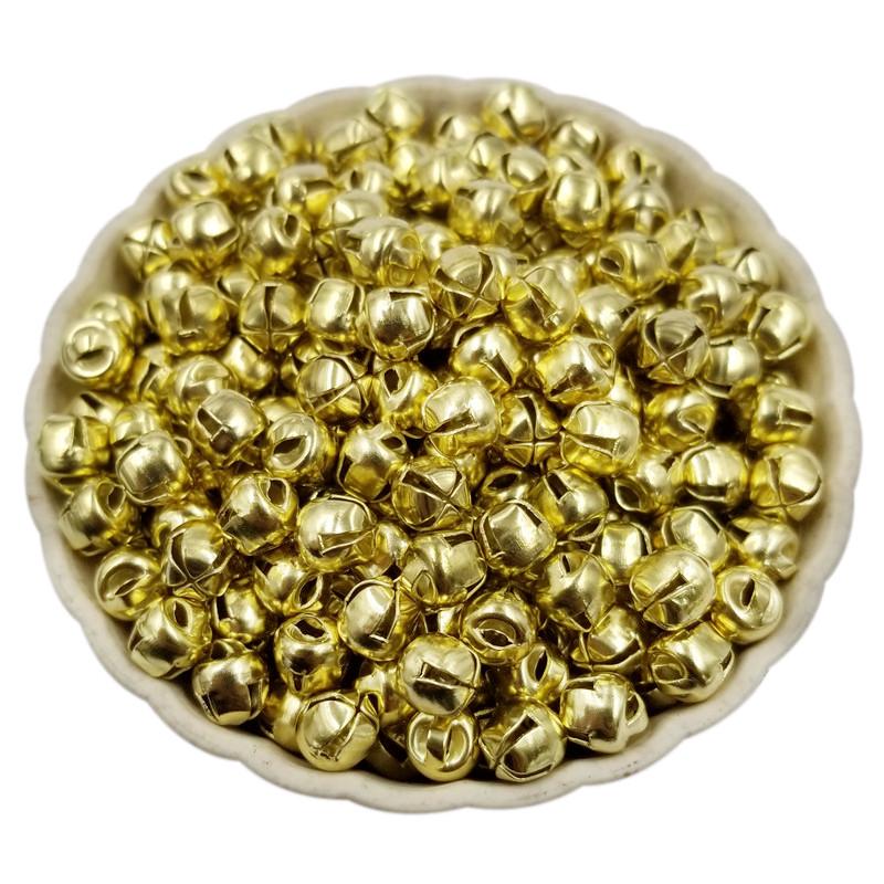 20-40 Stücke Weihnachten Jingle Bells 6-10mm Für Party Hochzeit Anhänger Charms Großhandel Schmuck Zubehör Handwerk 10mm 20Pcs goldgelb von Joom DACH