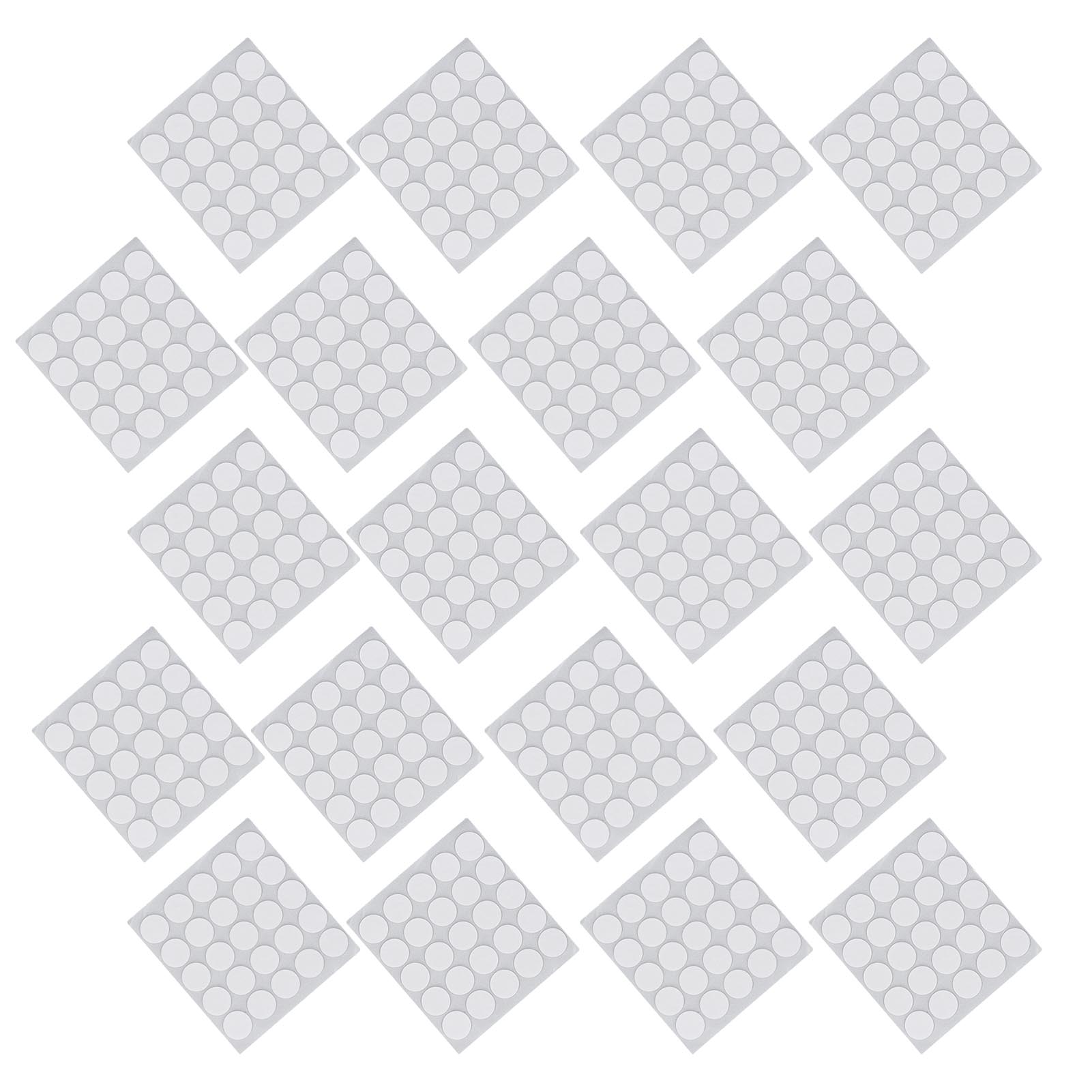 20 Blatt Kerzendocht-Aufkleber Runde Schaumstoff Doppelseitiges Klebeband für Kerzenherstellung 20x1mm von Joom DACH