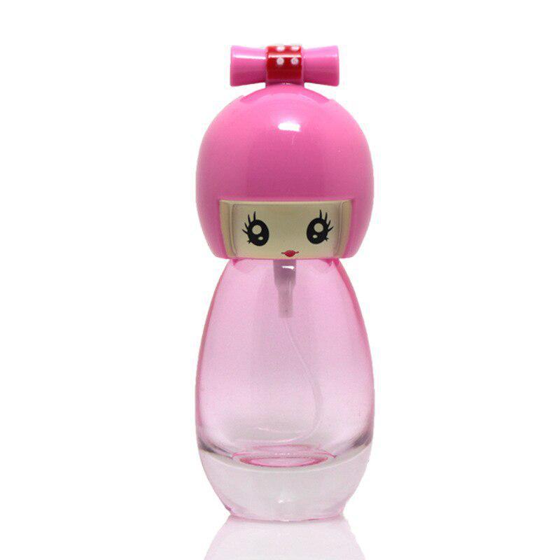 20 ML Nette Japanische Kimono Puppe Geformt Parfüm Glas Sprühflasche Nachfüllbar Zerstäuber Frauen Reise Parfüm Flasche Bunte rosa von Joom DACH