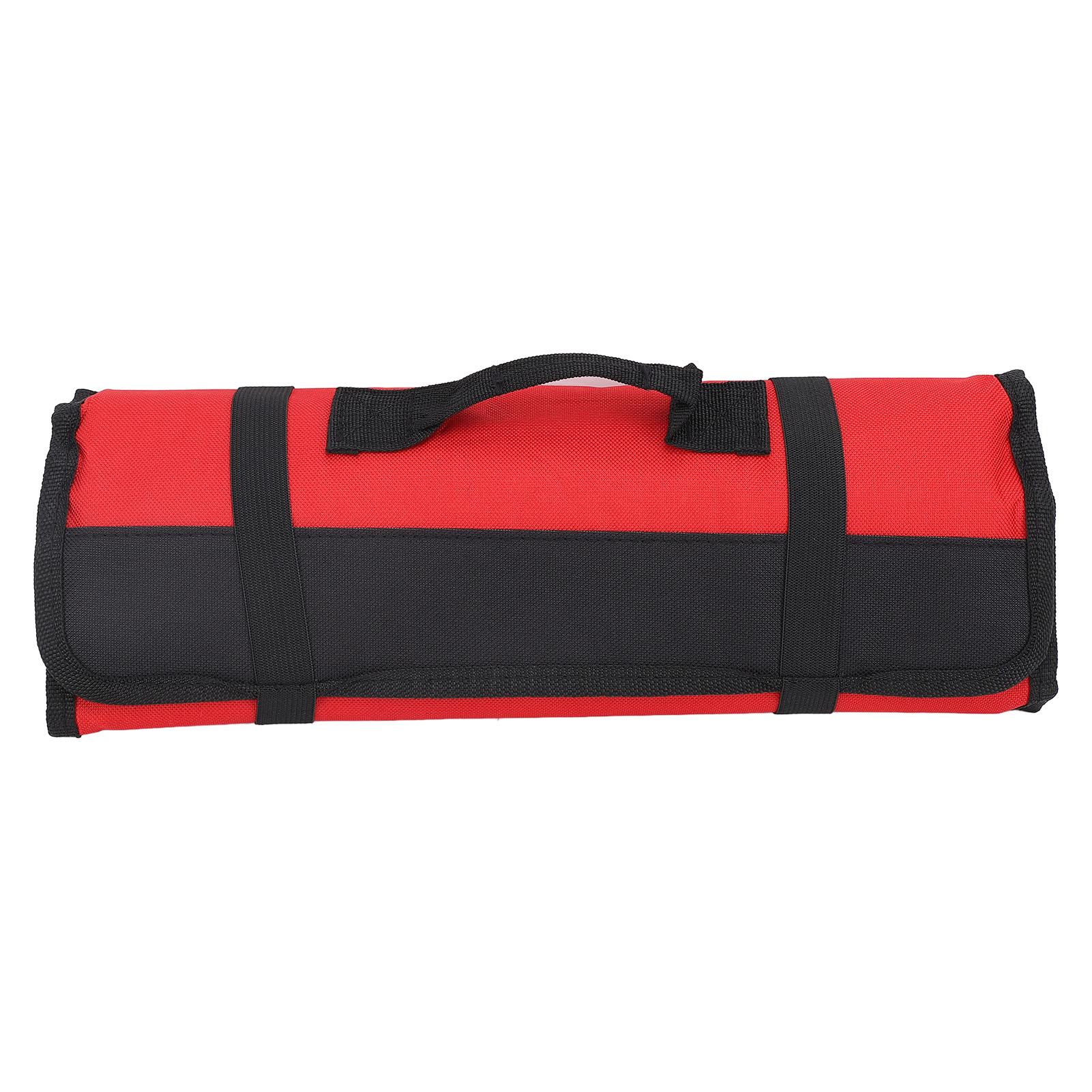 20 Slots Chef Messer Tasche Multifunktionale Tragbare Besteck Messer Halter Protektoren Rolle Lagerung Tasche rot von Joom DACH