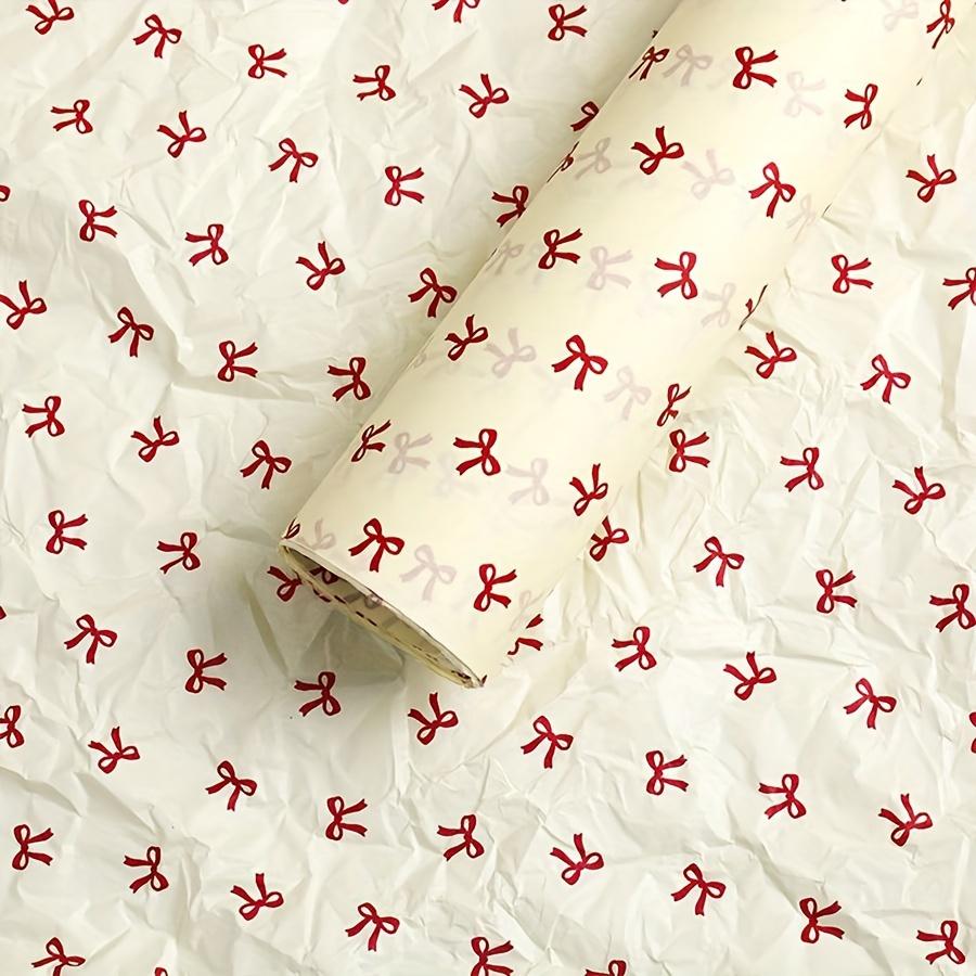 20 Stück/Set Weiches Dünnes Papier Schleifenmuster Verpackungspapier Blume Geschenkverpackungspapier Weihnachtsgeschenk Dekoration Geschenkbox Verpackung Bouquetpapier von Joom DACH