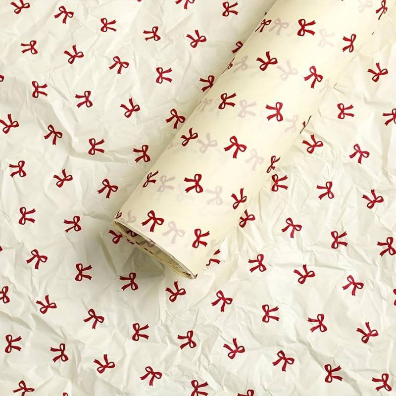 20 Stück/Set Weiches Dünnes Papier Schleifenmuster Verpackungspapier Blume Geschenkverpackungspapier Weihnachtsgeschenk Dekoration Geschenkbox Verpackung Bouquetpapier von Joom DACH