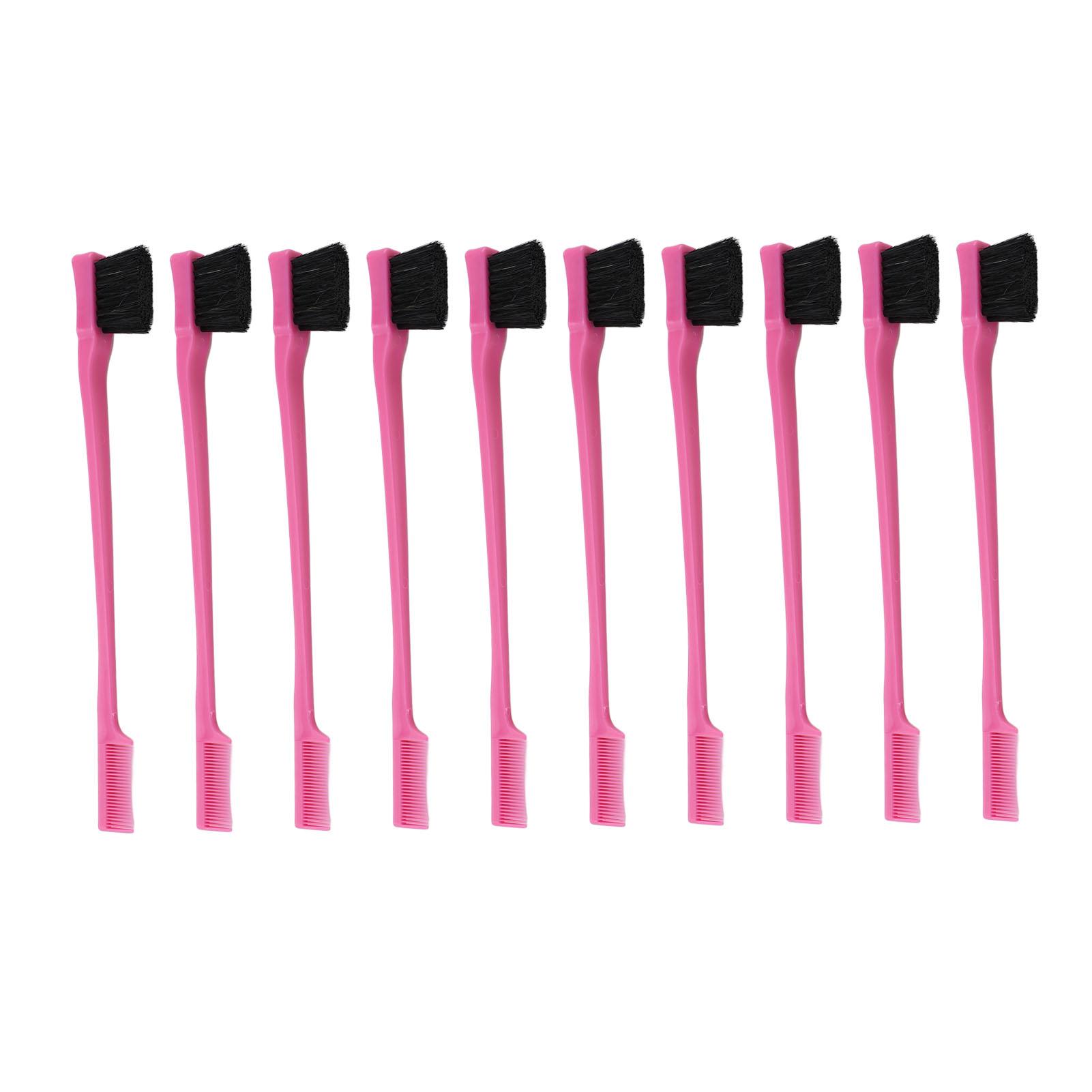 20 Stück Augenbrauenbürste Kamm Doppelkopf Wimpern Make-up Pinsel Wimperntrennkämme Mascara-Applikator von Joom DACH