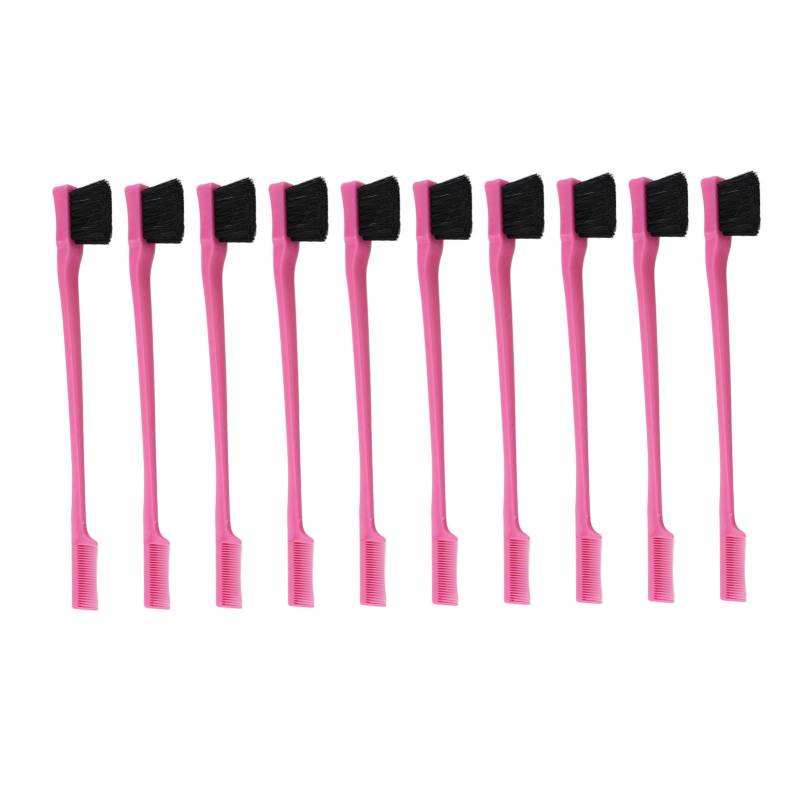 20 Stück Augenbrauenbürste Kamm Doppelkopf Wimpern Make-up Pinsel Wimperntrennkämme Mascara-Applikator von Joom DACH