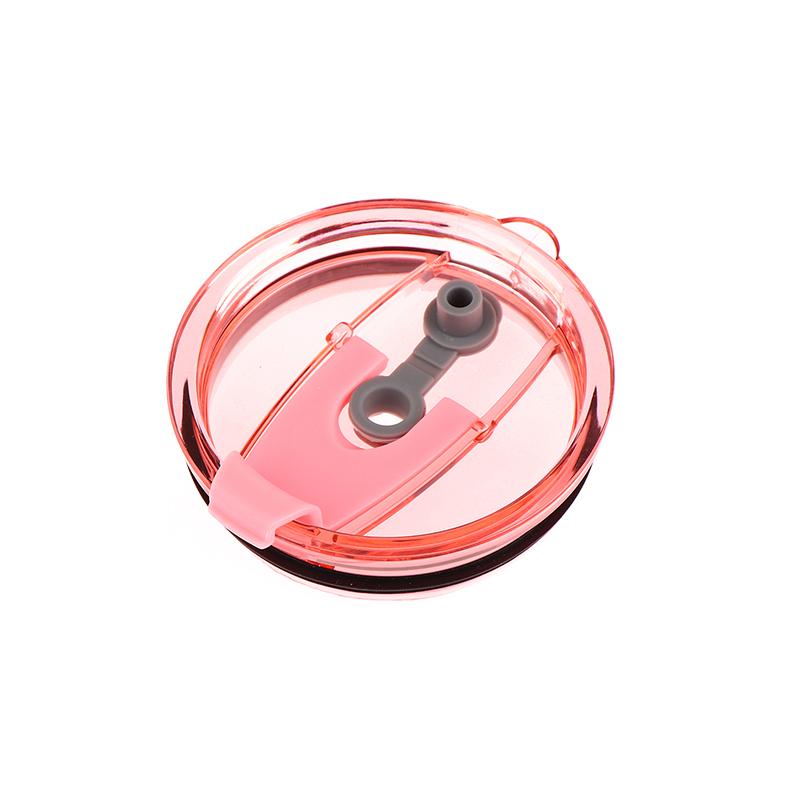 20-Unzen-Versiegelungsflaschenabdeckung, spritzwassergeschützt, einfache Kunststoffdeckel für Ice Blaster-Deckel, Tumbler-Becher, mehrfarbiger Thermosbecher gem rosa von Joom DACH