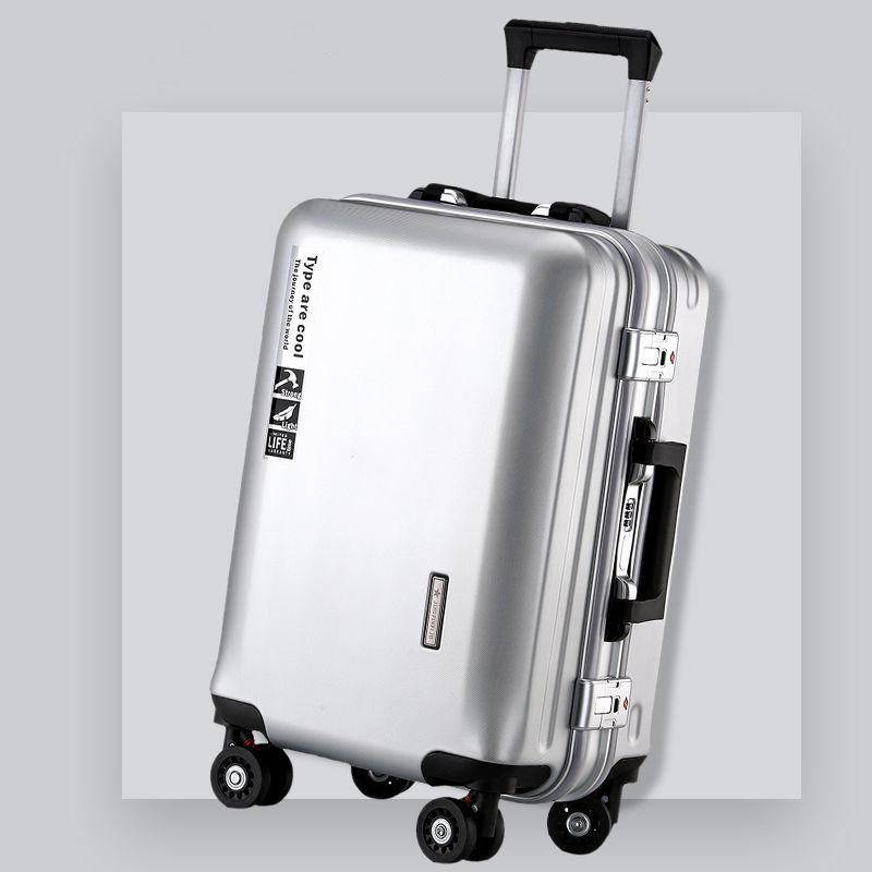 20-Zoll-Koffer, Trolley-Koffer, Universalrad, Herren- und Damen-Boarding-Koffer, verschiebbarer und rollender Reisecode-Gepäckkoffer 34*21*49cm von Joom DACH