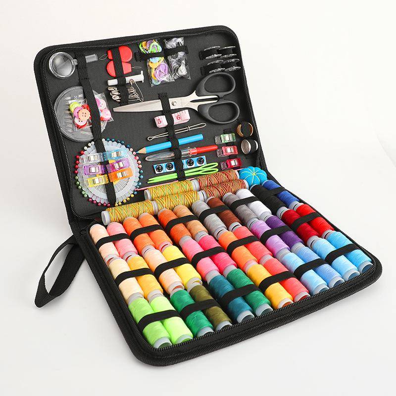 200 Premium-Nähzubehör, Nähsets für Erwachsene, Nähgarn und Clips für Stoff, Nähbox, Nähnadeln, Nadeln zum Handnähen, Nähen 200pcs von Joom DACH