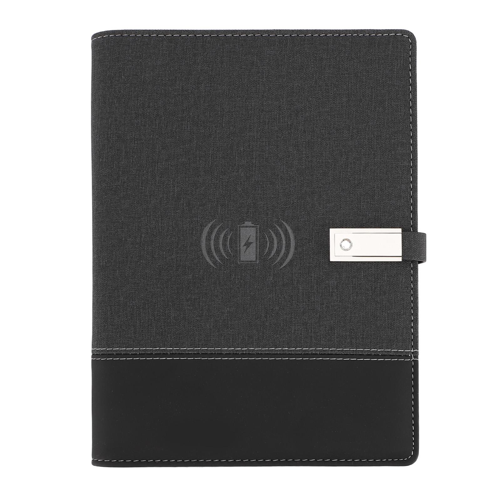 200 seiten Schreibtisch Lampe Drahtlose Lade Notebook Mobile Power Notizblock A5 Smart Notebook Hardcover von Joom DACH