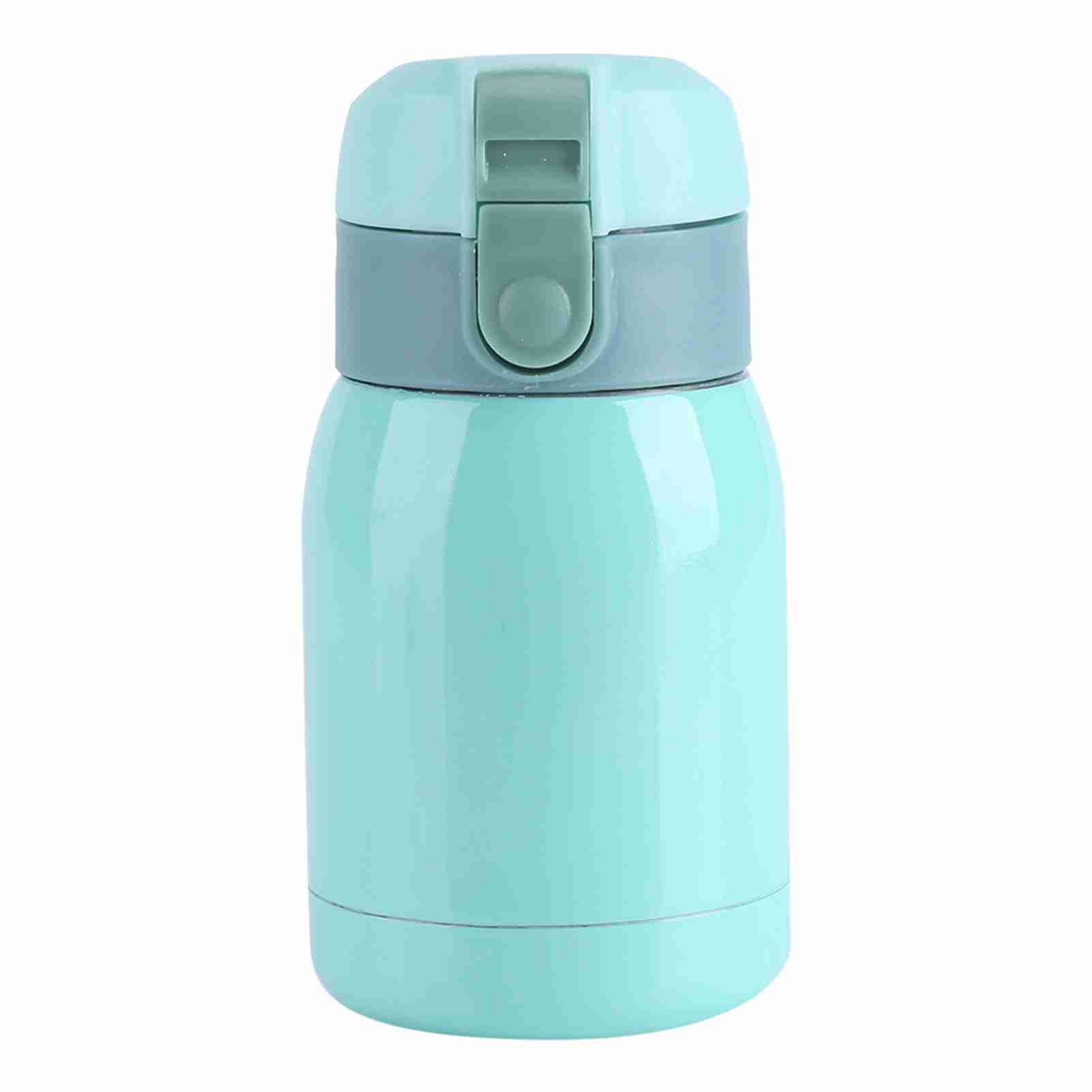 200ML Mini Edelstahl Doppelwand Vakuumisoliert Becher Thermowasserflasche Bürobecher blau von Joom DACH