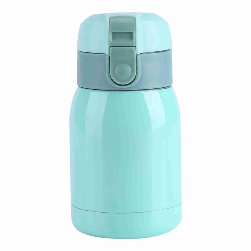200ML Mini Edelstahl Doppelwand Vakuumisoliert Becher Thermowasserflasche Bürobecher blau von Joom DACH
