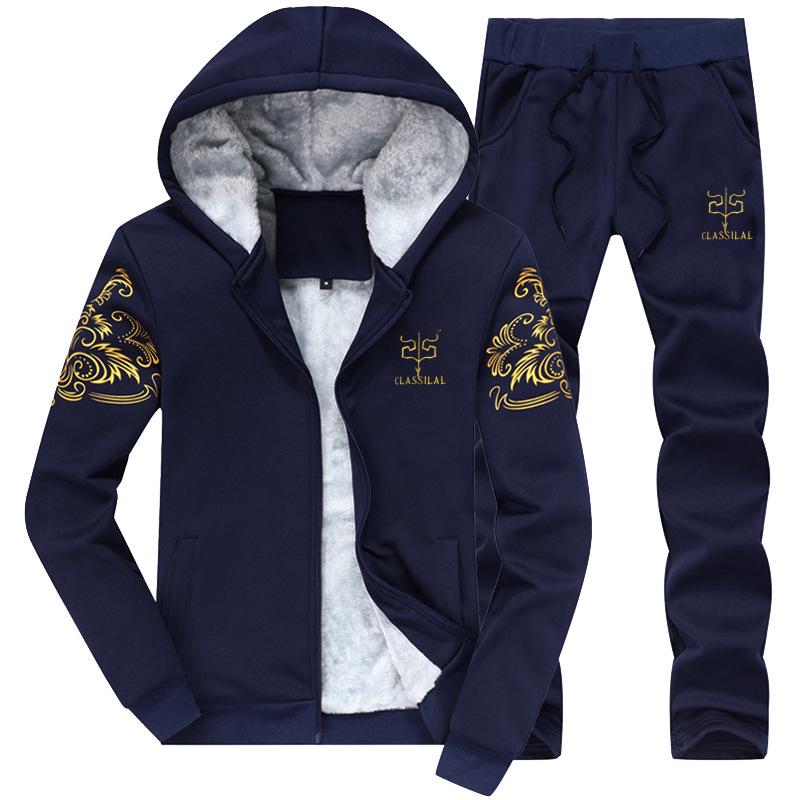 2019 Winter Maserati Y7 Herren-Sweatjacke aus Samt mit Kapuze XL dunkelblaue von Joom DACH