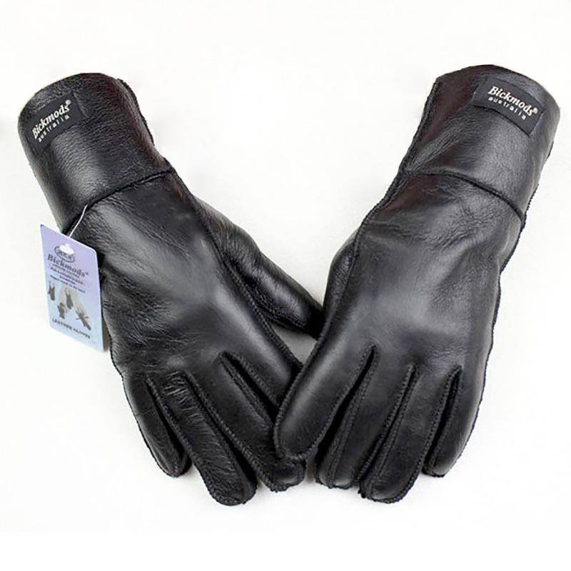 2020 Schaffell Pelzhandschuhe Frauen Verdickte Winter Wärme Outdoor Winddichte Motorrad Reiten Farbe Leder Fingerhandschuhe One Size von Joom DACH