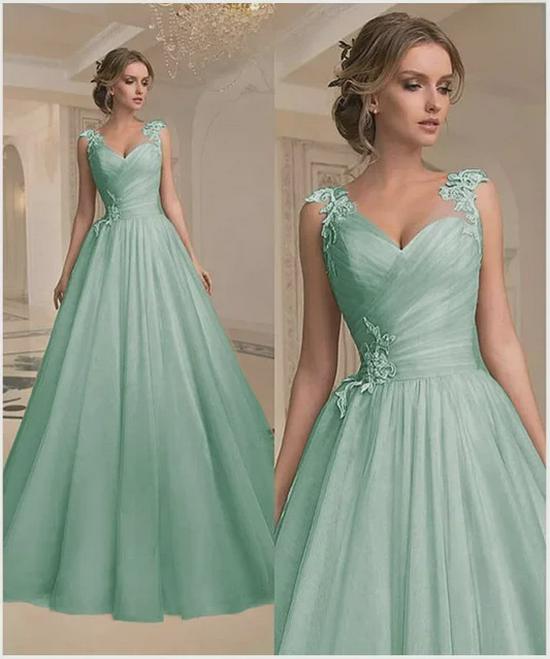 2021 Herbst Abendkleid mit V-Ausschnitt: Langer Netzrock im europäischen und amerikanischen Stil für Damen XXL von Joom DACH