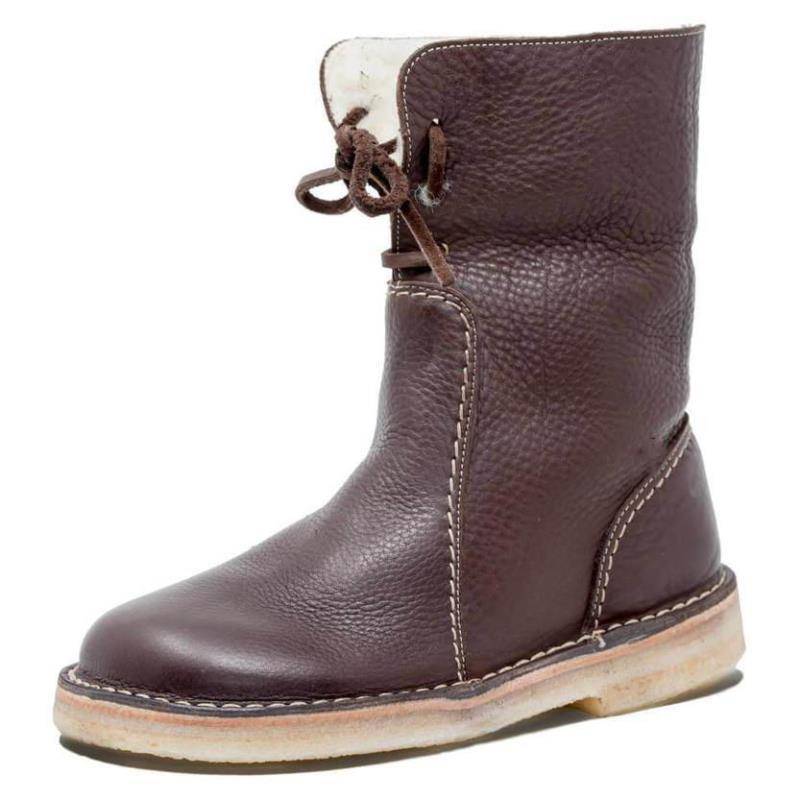 2021 Herbst und Winter Neue Damen-Schneestiefel mit runder Spitze und samtiger Schnürung und flachem Boden Große Freizeitschuhe Stiefeletten 41 braun 2021 Herbst und Winter Neue Damen-Schneestiefel mit runder Spitze und samtiger Schnürung und flachem Boden Große Freizeitschuhe Stiefeletten 41 braun von Joom DACH