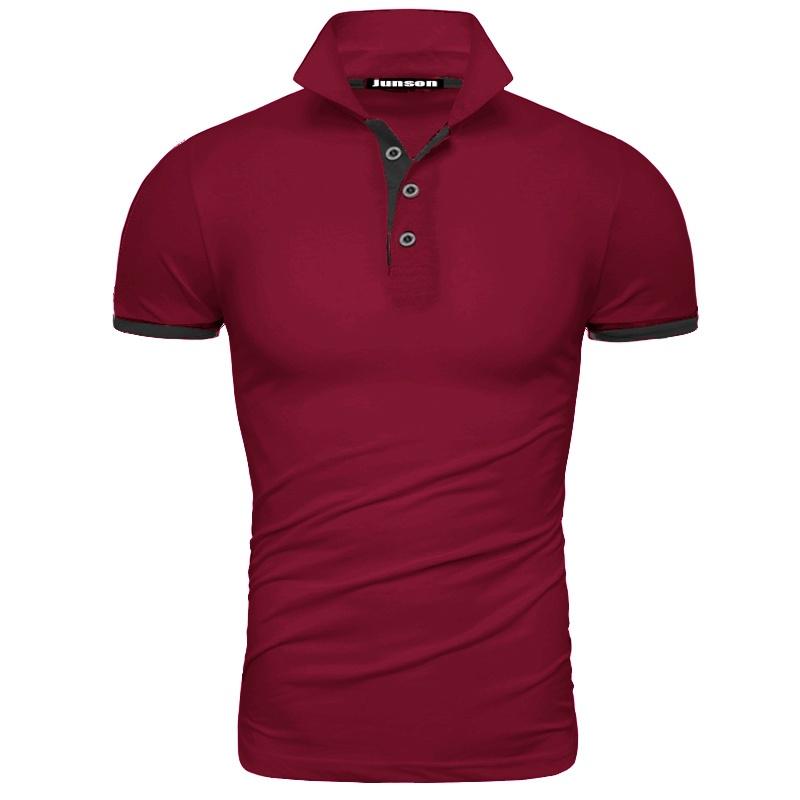 2021 neue Männer der Smmer Mode Einfarbig Drehen-unten Kragen Shirts Slim Fit Casual Business Kurzarm T Hemd 5XL rot 2021 neue Männer der Smmer Mode Einfarbig Drehen-unten Kragen Shirts Slim Fit Casual Business Kurzarm T Hemd 5XL rot von Joom DACH