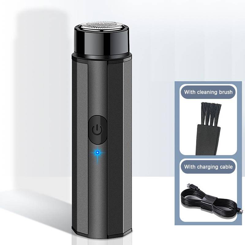 2022 Mini-Elektrorasierer für Männer, tragbarer elektrischer Rasierer, Bart, USB-Rasierer schwarz 2022 Mini-Elektrorasierer für Männer, tragbarer elektrischer Rasierer, Bart, USB-Rasierer schwarz von Joom DACH