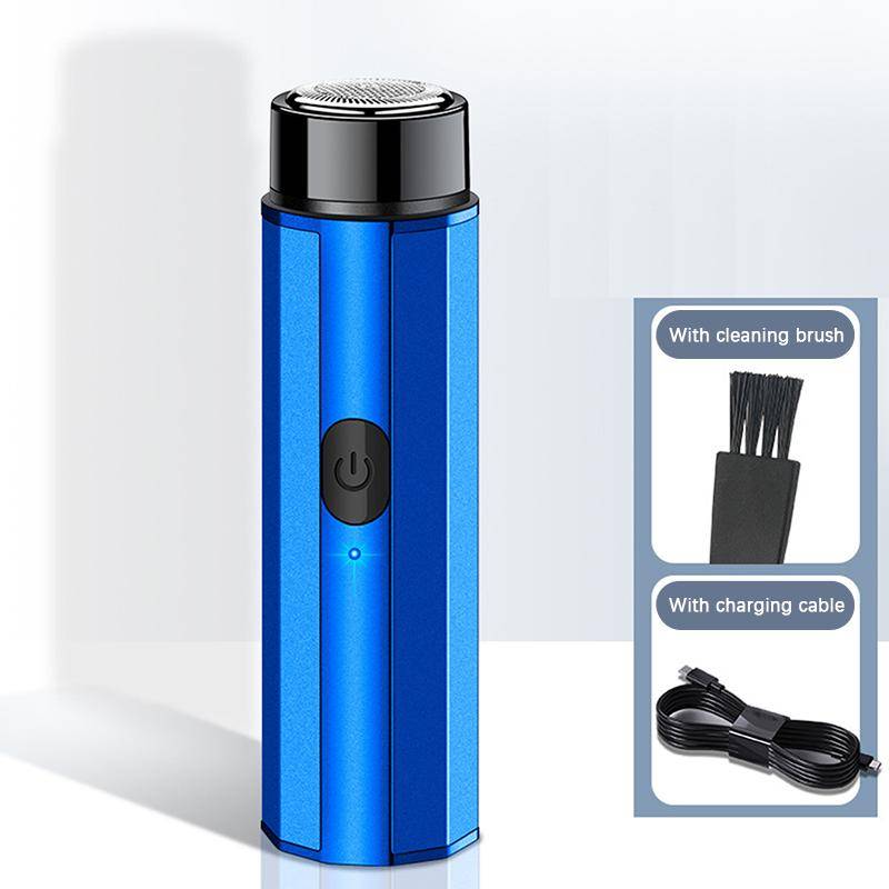 2022 Mini-Elektrorasierer für Männer, tragbarer elektrischer Rasierer, Bart, USB-Rasierer blau 2022 Mini-Elektrorasierer für Männer, tragbarer elektrischer Rasierer, Bart, USB-Rasierer blau von Joom DACH