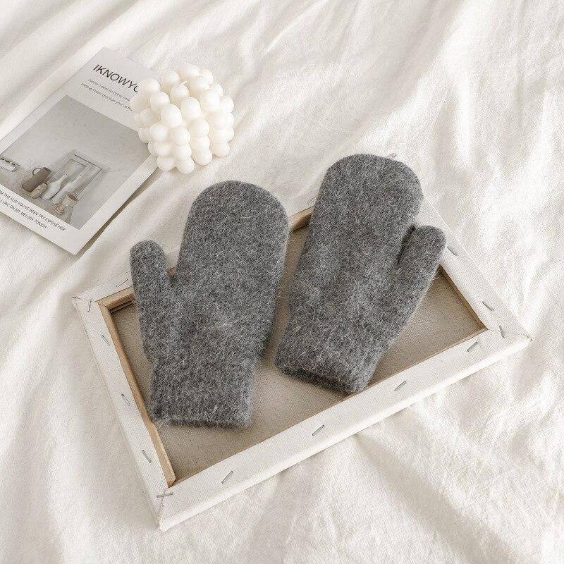 2022 Winter Warm halten Plus Feste Elastizität Weiche Vollfinger Fäustlinge Handschuhe für Frauen Gestrickte Süße Handschuhe One Size dunkelgrau 2022 Winter Warm halten Plus Feste Elastizität Weiche Vollfinger Fäustlinge Handschuhe für Frauen Gestrickte Süße Handschuhe One Size dunkelgrau von Joom DACH