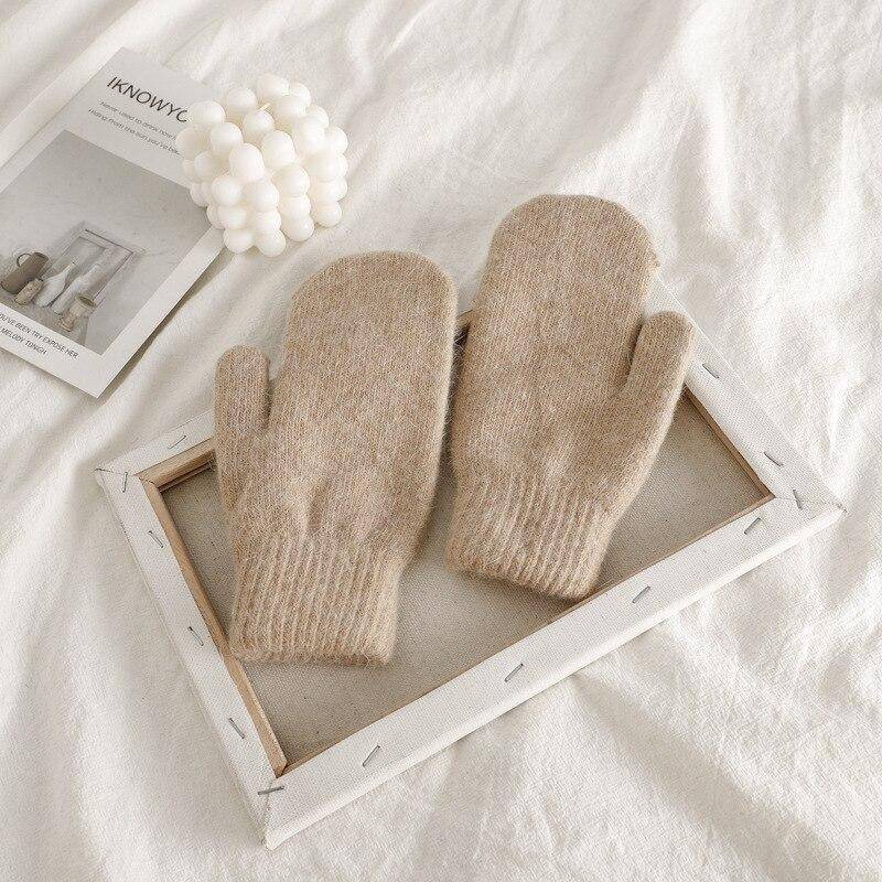 2022 Winter Warm halten Plus Feste Elastizität Weiche Vollfinger Fäustlinge Handschuhe für Frauen Gestrickte Süße Handschuhe One Size khaki 2022 Winter Warm halten Plus Feste Elastizität Weiche Vollfinger Fäustlinge Handschuhe für Frauen Gestrickte Süße Handschuhe One Size khaki von Joom DACH