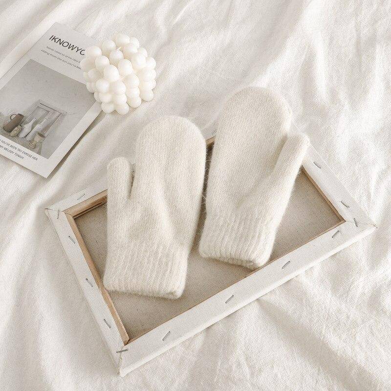 2022 Winter Warm halten Plus Feste Elastizität Weiche Vollfinger Fäustlinge Handschuhe für Frauen Gestrickte Süße Handschuhe One Size weiß 2022 Winter Warm halten Plus Feste Elastizität Weiche Vollfinger Fäustlinge Handschuhe für Frauen Gestrickte Süße Handschuhe One Size weiß von Joom DACH