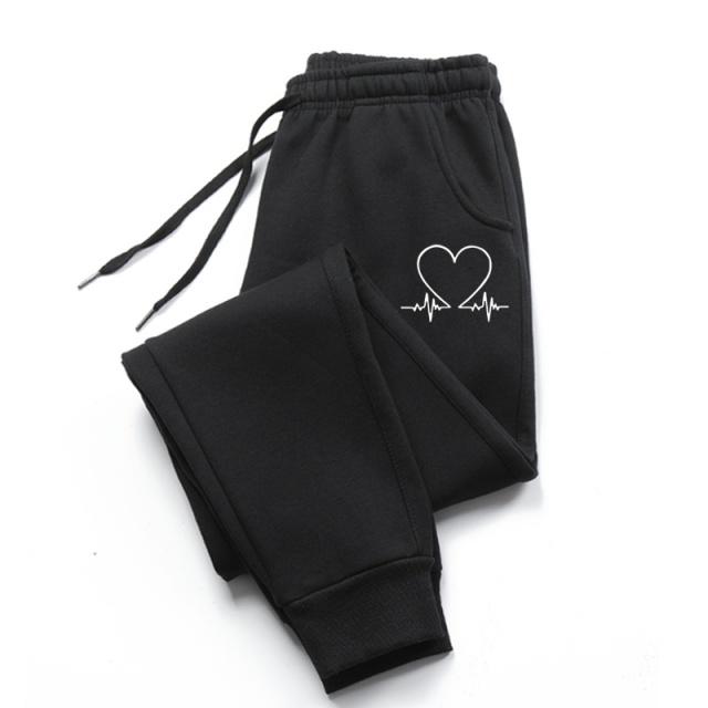 2022 frauen EKG Liebe Herzschlag Gedruckt Hosen Frauen Reine Farbe Kordelzug Jogginghose Damen Winter Laufschuhe Sport Jogging Hosen XXL schwarz 2022 frauen EKG Liebe Herzschlag Gedruckt Hosen Frauen Reine Farbe Kordelzug Jogginghose Damen Winter Laufschuhe Sport Jogging Hosen XXL schwarz von Joom DACH