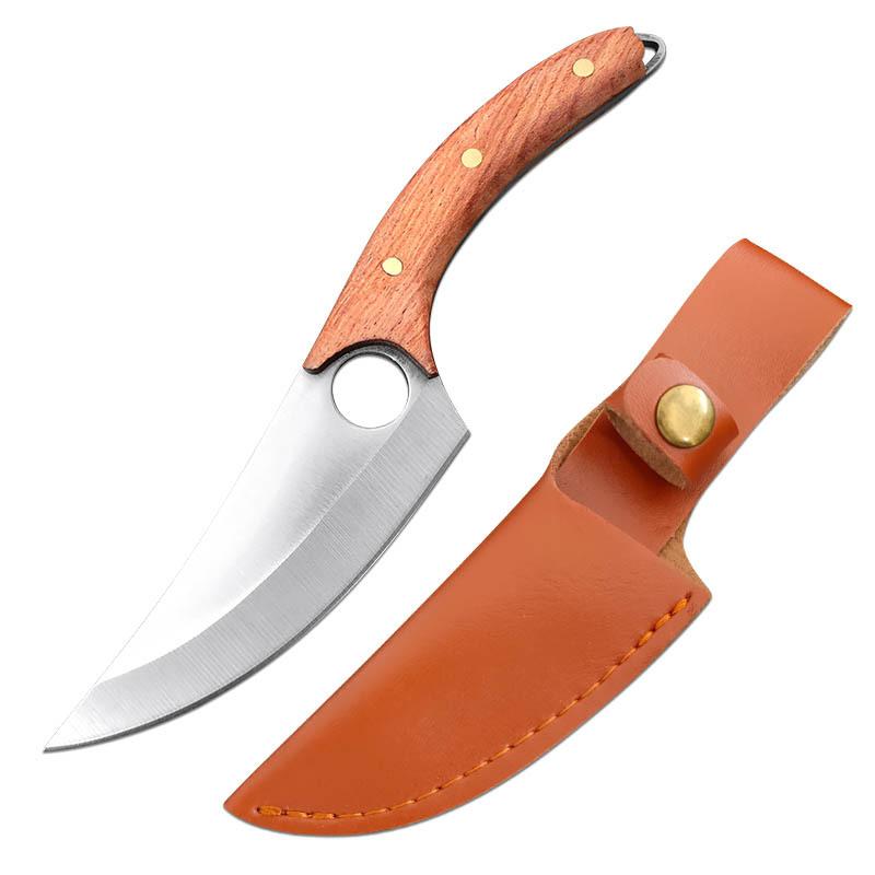 2022 neue Design Edelstahl Metzger Messer Set Fleisch Fisch Obst Gemüse Slicer Hackmesser Boning Jagd Küche Kochmesser With Cover von Joom DACH