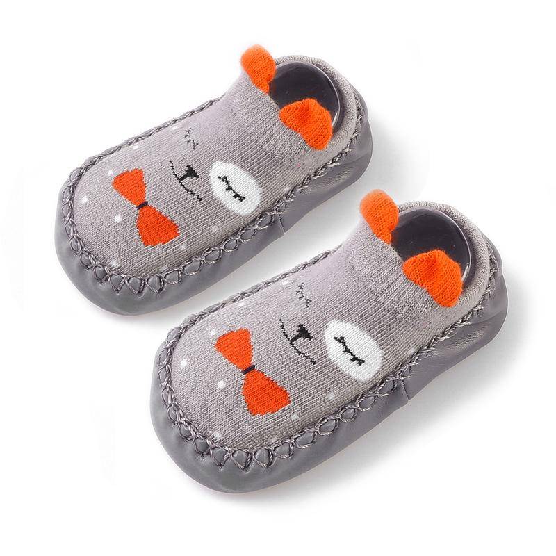 2022 neugeborenes Baby Socken mit Gummisohlen Säuglingsbabys Mädchen Jungen Schuhe Frühling Herbst Baby Bodensocken Rutschfeste weiche Sohle Socke für Mädchen Jungen L for 13-18m von Joom DACH