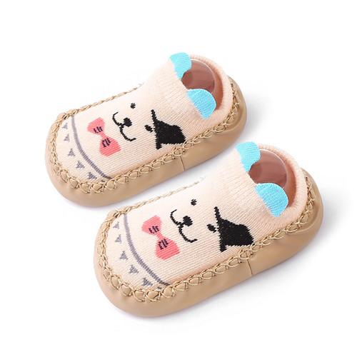 2022 neugeborenes Baby Socken mit Gummisohlen Säuglingsbabys Mädchen Jungen Schuhe Frühling Herbst Baby Bodensocken Rutschfeste weiche Sohle Socke für Mädchen Jungen M for 7-12m von Joom DACH