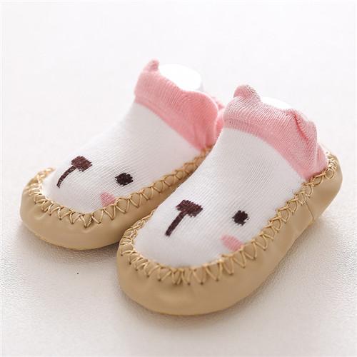 2022 neugeborenes Baby Socken mit Gummisohlen Säuglingsbabys Mädchen Jungen Schuhe Frühling Herbst Baby Bodensocken Rutschfeste weiche Sohle Socke für Mädchen Jungen M for 7-12m von Joom DACH