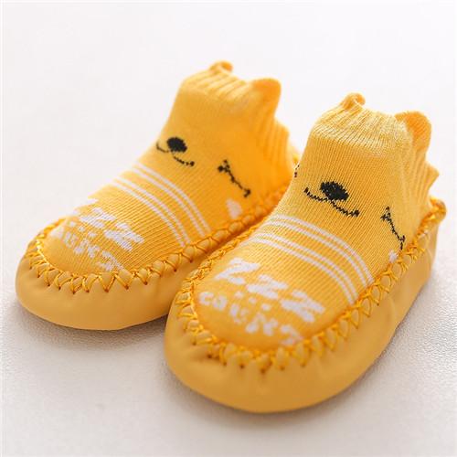 2022 neugeborenes Baby Socken mit Gummisohlen Säuglingsbabys Mädchen Jungen Schuhe Frühling Herbst Baby Bodensocken Rutschfeste weiche Sohle Socke für Mädchen Jungen XL for 19-24m von Joom DACH