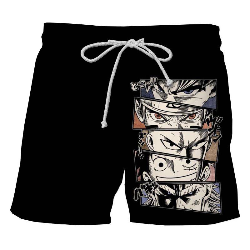 2022 sommer Japanischen Anime Einem Stück Luffy Zorro Druck männer Schwimmen Shorts Quick Dry Bademode bademode Surfbrett Sport Hosen XXL von Joom DACH