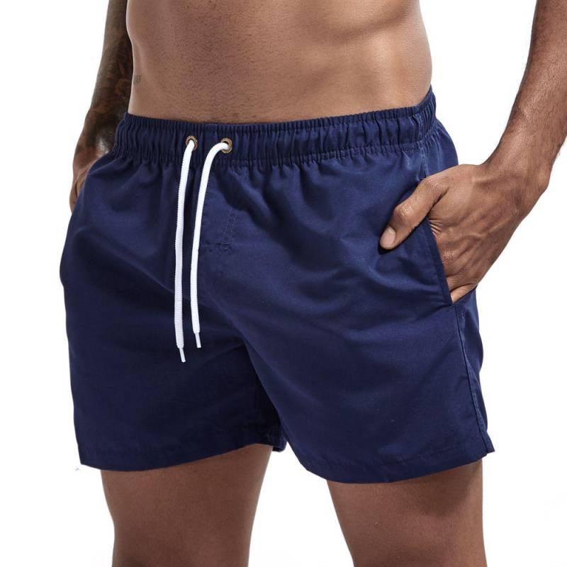 2022 sommer männer Board Shorts Schnell Trocken Urlaub Strand Surf Tasche Badehose Sport Lauf Hybird Shorts M-XXL XXL navy blau von Joom DACH