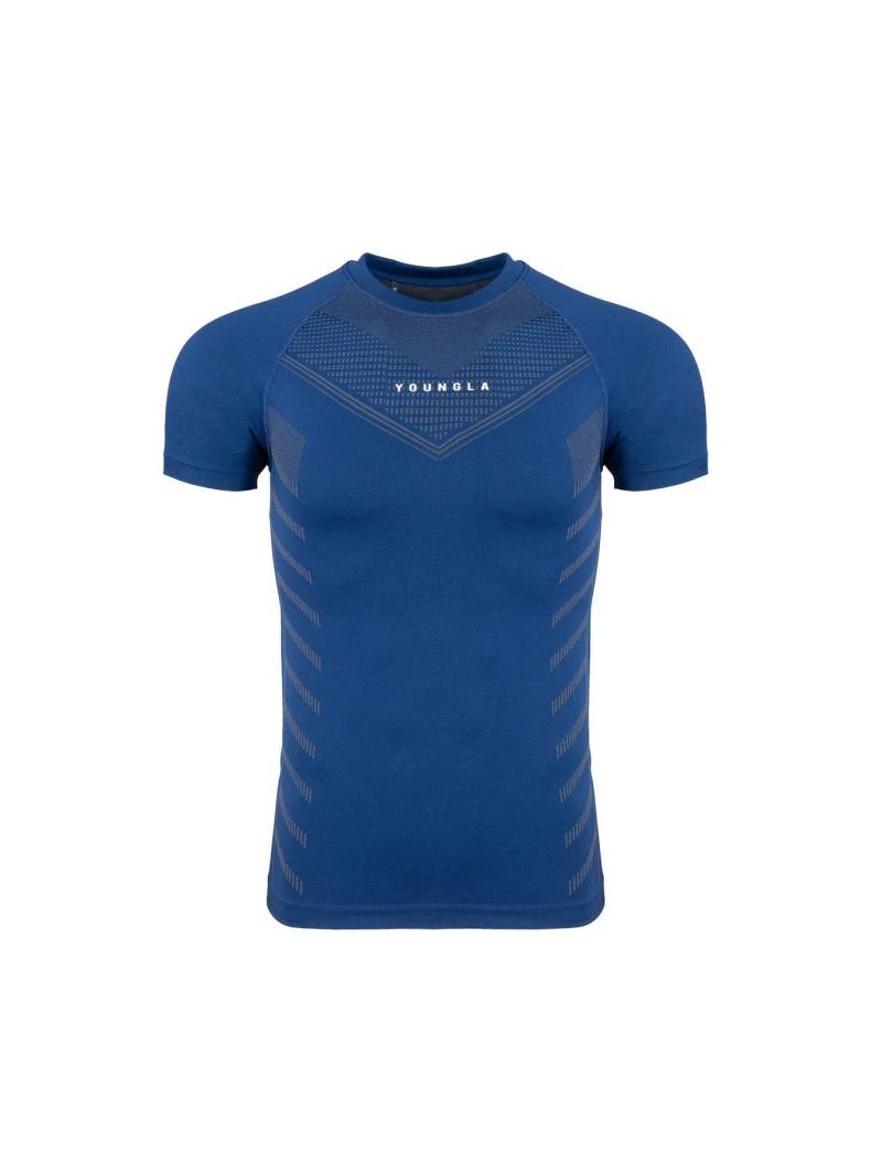 2023 Herren Hochelastisches Muskel-Fit Sport-T-Shirt - Kurzärmlige Fitness-Trainingsbekleidung L von Joom DACH