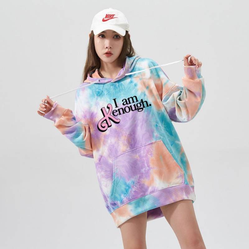 2023 Hot Movie Ich bin Kenough 3D Tie Dye Hoodie Sweatshirt Mit Kapuze Streetwear Cosplay Männer Frauen Mode Y2k Kleidung XL von Joom DACH