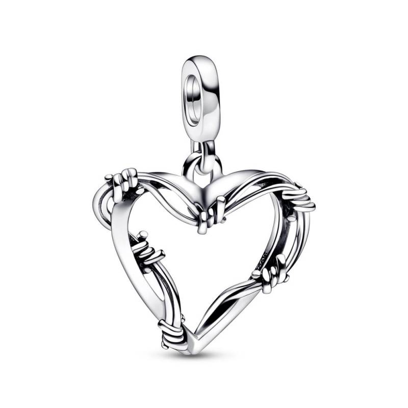 2023 Sterling Silber S925 Charme ME Herz Charm Loved Hoops Ohrring Anhänger Fit Original Armband Me Frauen Schmuck Geschenk von Joom DACH