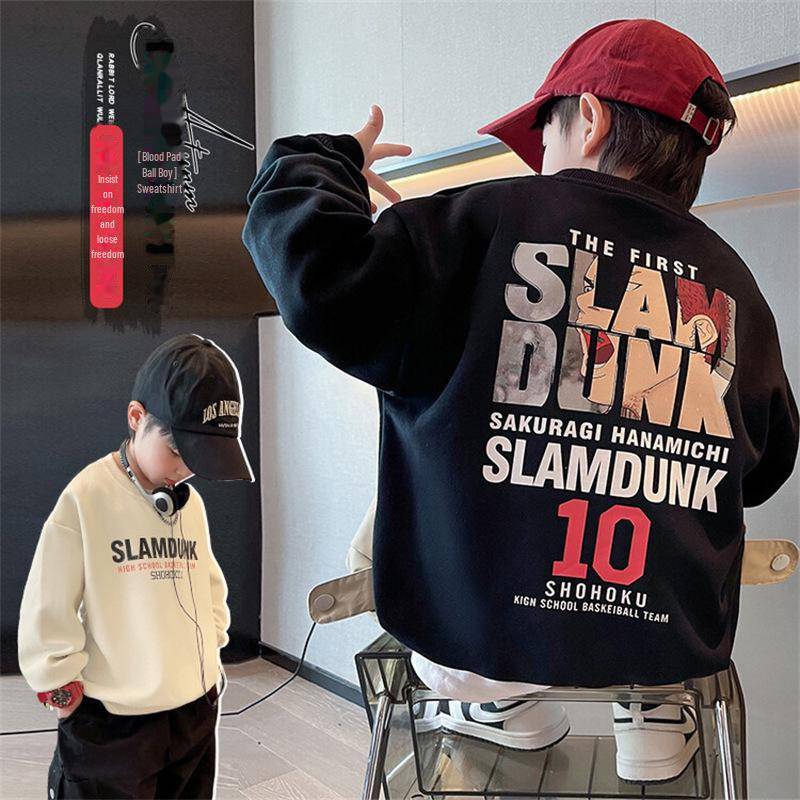 2023 Stilvolles Jungen-Herbst-Sweatshirt: Neue Streetwear-Oberteile für Kinder 150 von Joom DACH