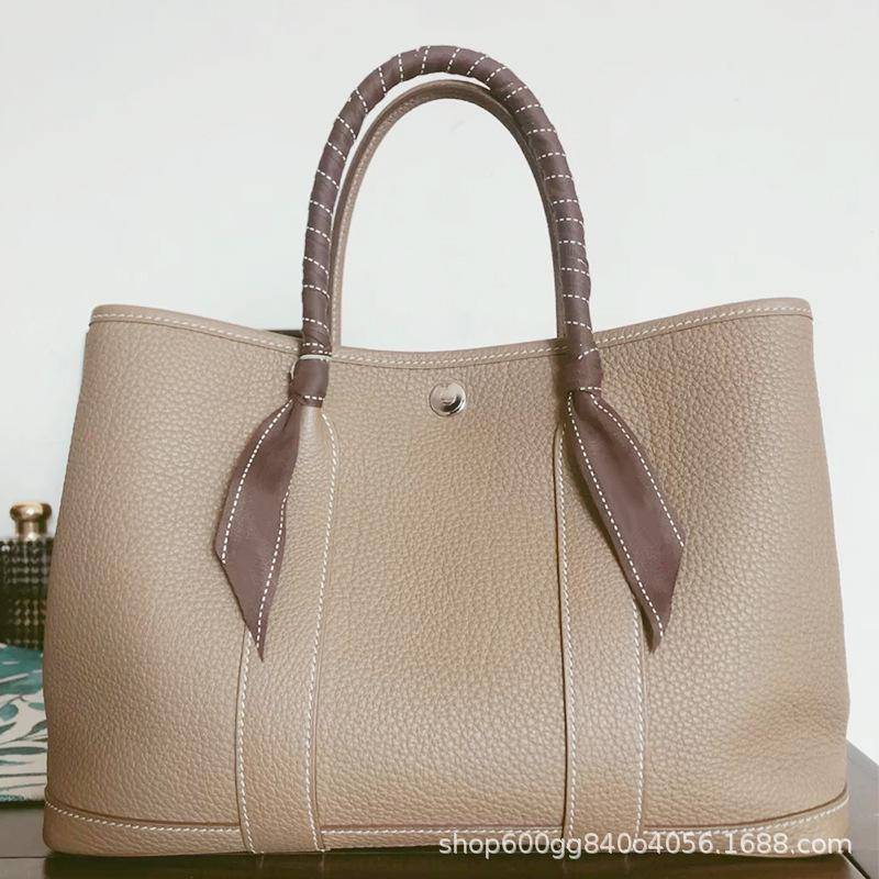 2023 Trendy Echtleder Gartentasche: Umhängetasche und Handtasche für Damen mit großem Fassungsvermögen von Joom DACH