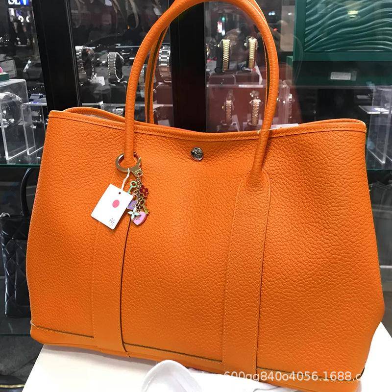 2023 Trendy Echtleder Gartentasche: Umhängetasche und Handtasche für Damen mit großem Fassungsvermögen von Joom DACH