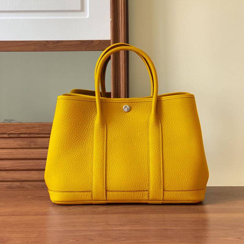 2023 Trendy Echtleder Gartentasche: Umhängetasche und Handtasche für Damen mit großem Fassungsvermögen von Joom DACH