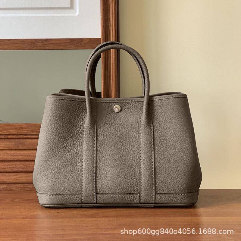 2023 Trendy Echtleder Gartentasche: Umhängetasche und Handtasche für Damen mit großem Fassungsvermögen von Joom DACH