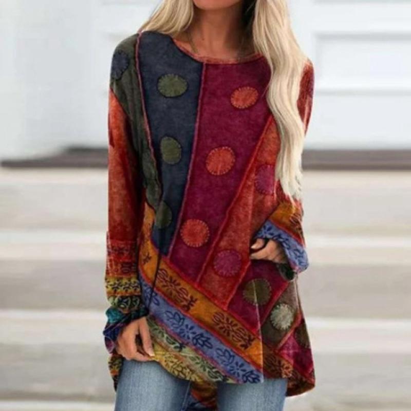 2023 herbst frauen Mode Casual Langarm Täglichen Rundhals Übergroßen Top Elegante Temperament Pullover Lose Größe T 5XL 2023 herbst frauen Mode Casual Langarm Täglichen Rundhals Übergroßen Top Elegante Temperament Pullover Lose Größe T 5XL von Joom DACH