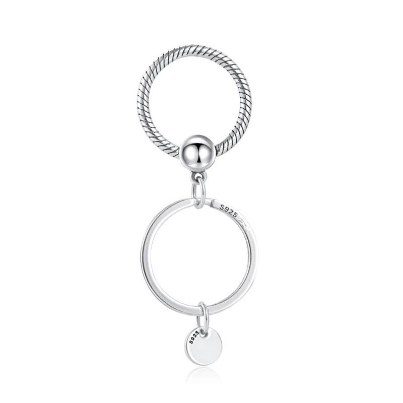 2023 neue S925 Sterling Silber Schmuck Mode Halskette Schlüssel Ring KeyChain Fit Original Charms & Anhänger DIY Für Frauen Geschenk 2023 neue S925 Sterling Silber Schmuck Mode Halskette Schlüssel Ring KeyChain Fit Original Charms & Anhänger DIY Für Frauen Geschenk von Joom DACH