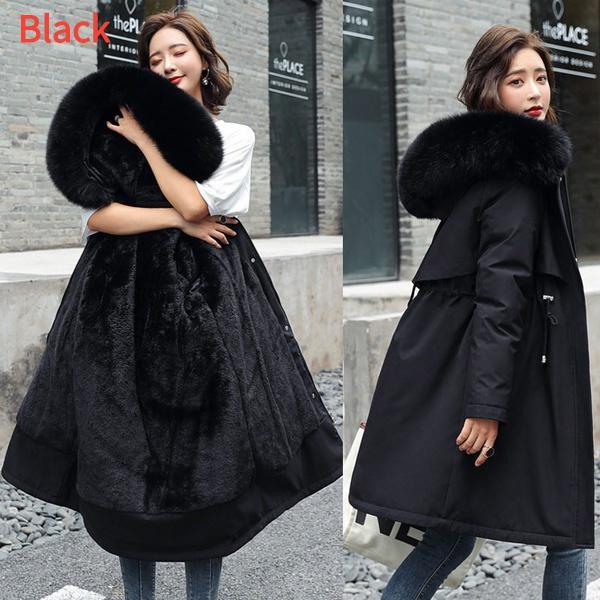 2023 neue Stil frauen Jacke Winter Unten Baumwolle Jacke Frauen Schlanke Damen Jacke XXXXXXL schwarz von Joom DACH