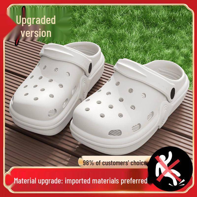 Leichte perforierte Schuhe für Paare, rutschfeste Sommersandalen, strapazierfähig für Outdoor-Fahrten für Männer und Frauen. Size 38-39 von Joom DACH