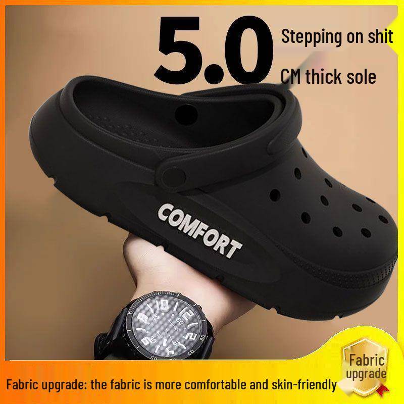 Leichte perforierte Schuhe für Paare, rutschfeste Sommersandalen, strapazierfähig für Outdoor-Fahrten für Männer und Frauen. Size 38-39 von Joom DACH