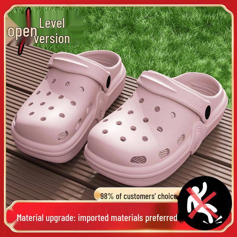 Leichte perforierte Schuhe für Paare, rutschfeste Sommersandalen, strapazierfähig für Outdoor-Fahrten für Männer und Frauen. Size 38-39 von Joom DACH