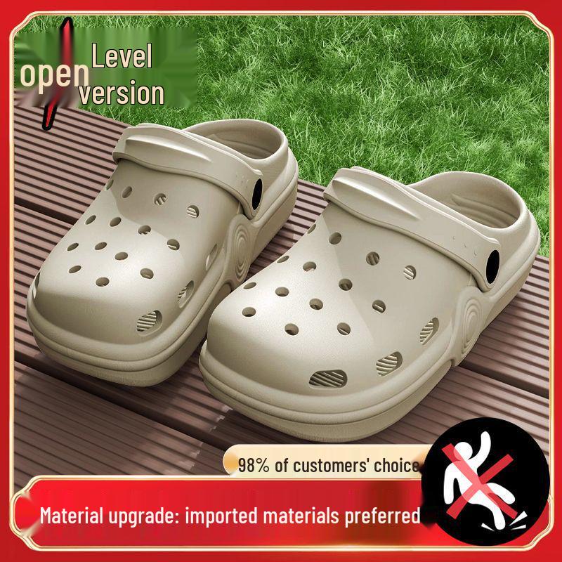 Leichte perforierte Schuhe für Paare, rutschfeste Sommersandalen, strapazierfähig für Outdoor-Fahrten für Männer und Frauen. Size 40-41 von Joom DACH