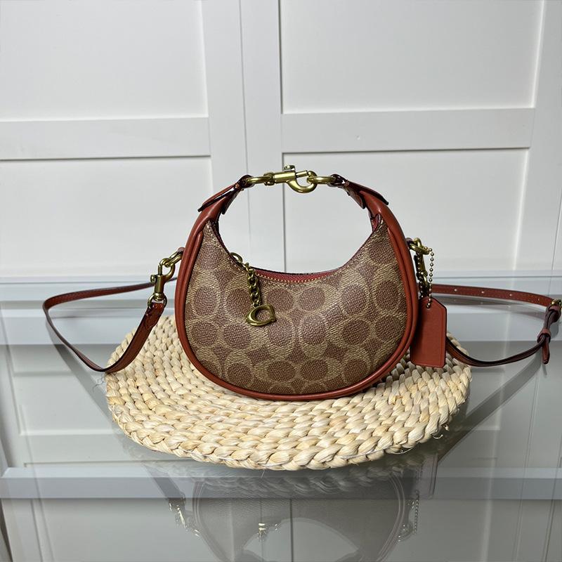 2024 Damen Jonie Mini Retro Halbmond Unterarm Umhängetasche 15*7*6cm von Joom DACH