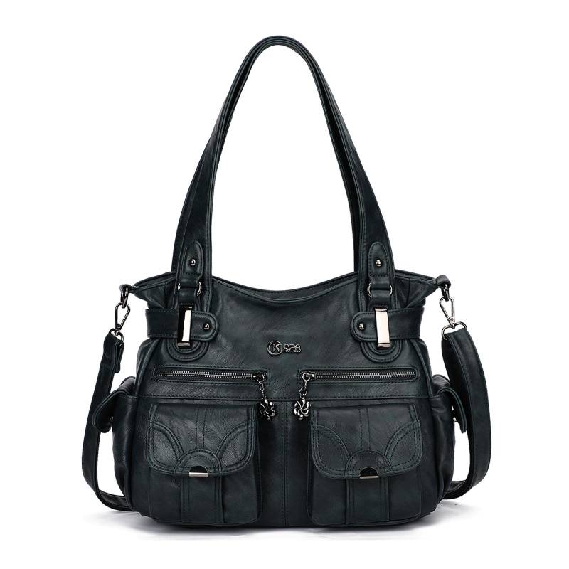 2024 Damen-Umhängetasche aus PU mit großer Kapazität - Handtasche im europäischen und amerikanischen Stil von Joom DACH