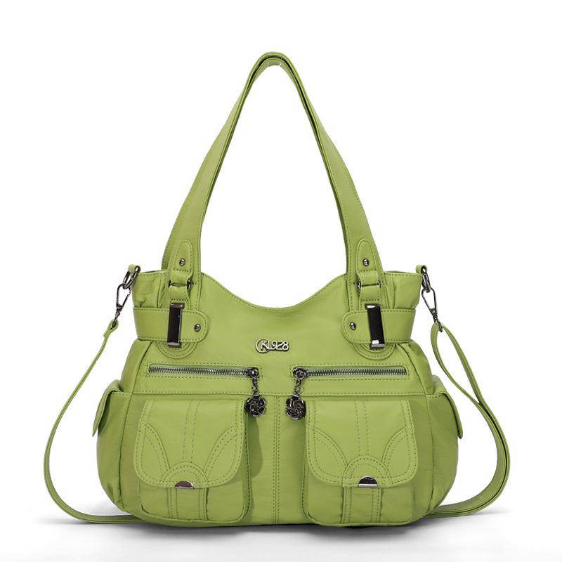 2024 Damen-Umhängetasche aus PU mit großer Kapazität - Handtasche im europäischen und amerikanischen Stil von Joom DACH